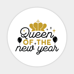 Queen Of The New Year 2023 Magnet